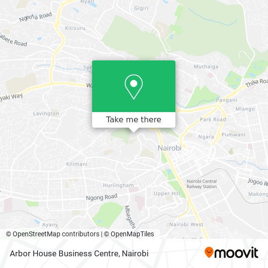 Arbor House Business Centre map