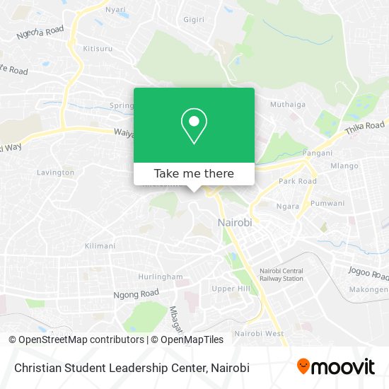 Christian Student Leadership Center map