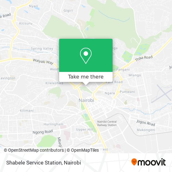 Shabele Service Station map