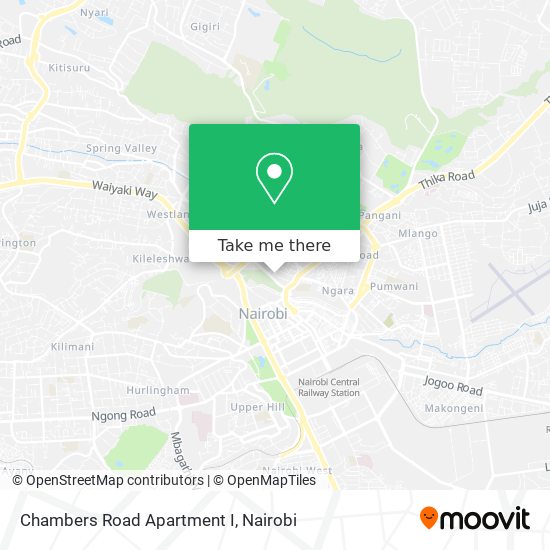 Chambers Road Apartment I map