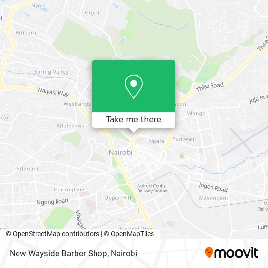 New Wayside Barber Shop map