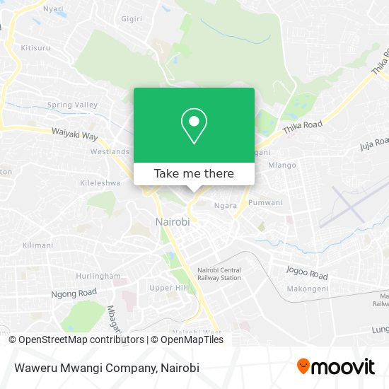 Waweru Mwangi Company map