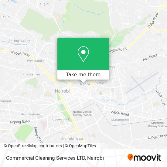 Commercial Cleaning Services LTD map