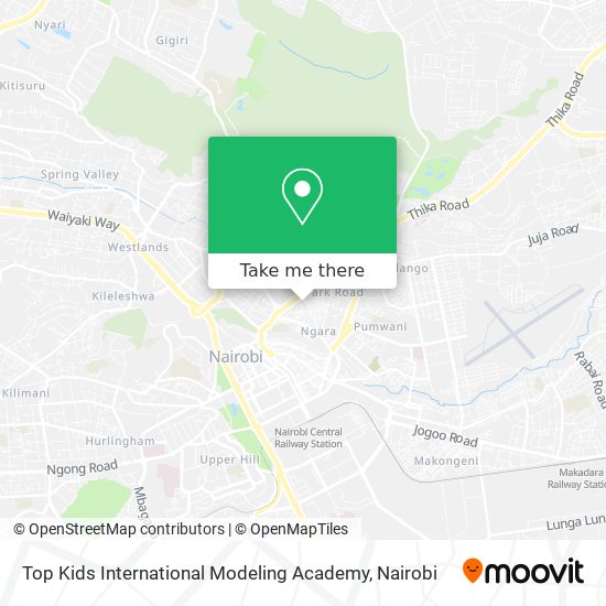 Top Kids International Modeling Academy map