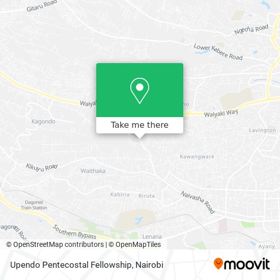 Upendo Pentecostal Fellowship map