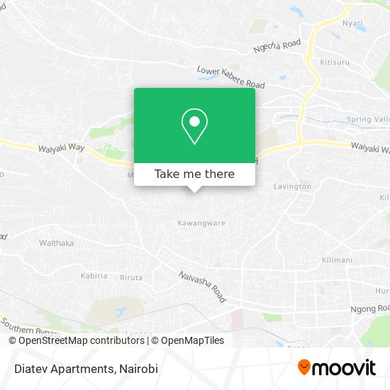 Diatev Apartments map