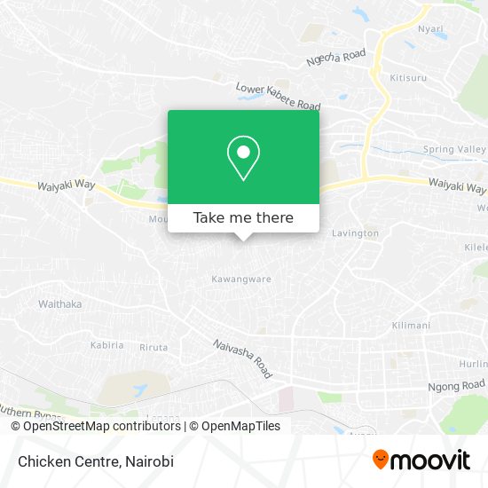 Chicken Centre map