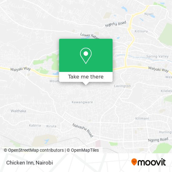 Chicken Inn map