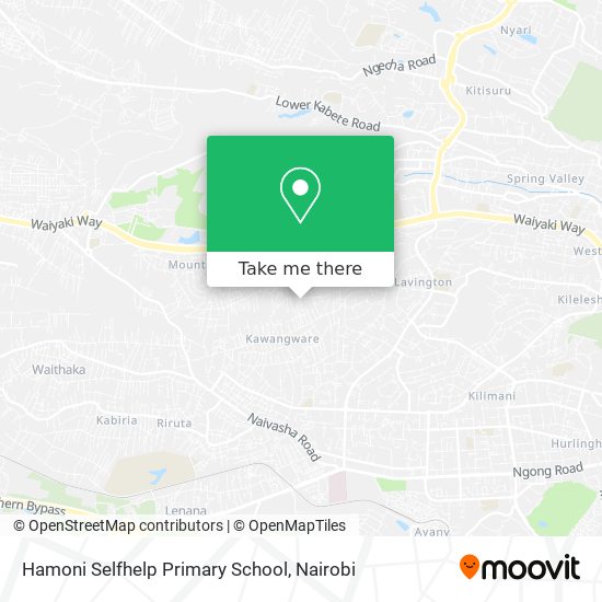 Hamoni Selfhelp Primary School map