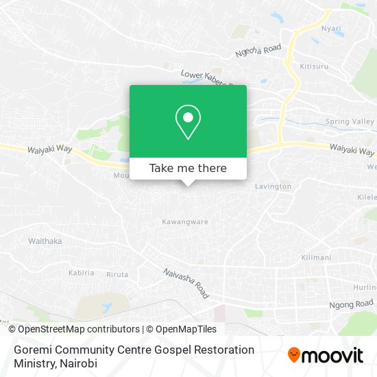 Goremi Community Centre Gospel Restoration Ministry map