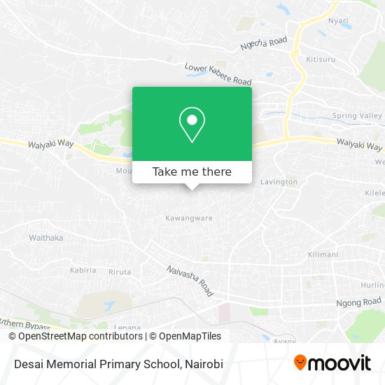 Desai Memorial Primary School map