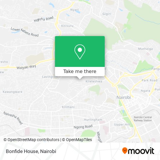 Bonfide House map