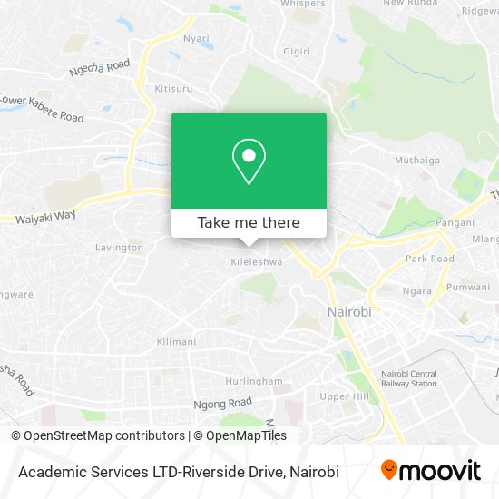 Academic Services LTD-Riverside Drive map