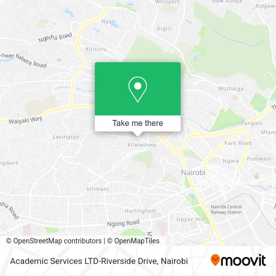 Academic Services LTD-Riverside Drive map