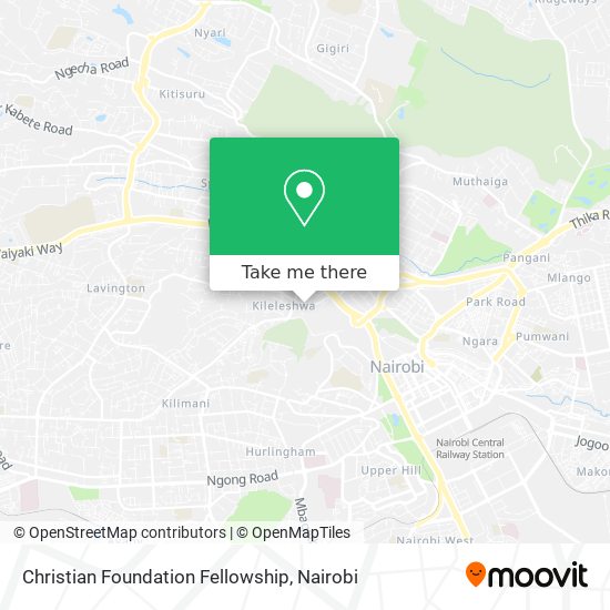 Christian Foundation Fellowship map