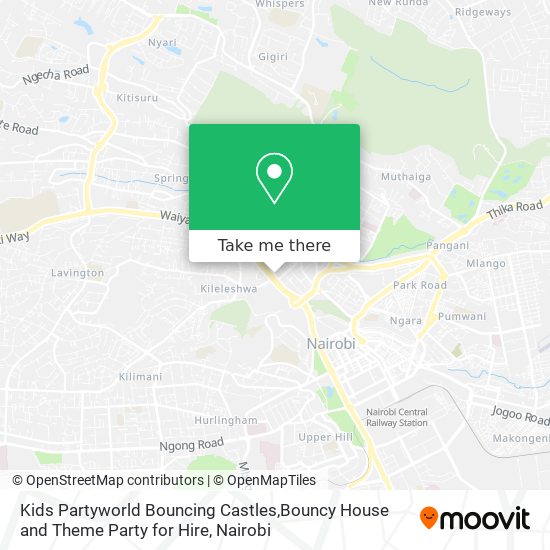 Kids Partyworld Bouncing Castles,Bouncy House and Theme Party for Hire map