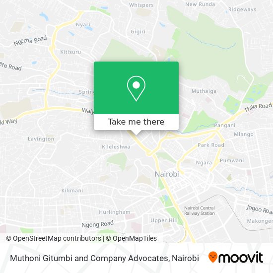 Muthoni Gitumbi and Company Advocates map