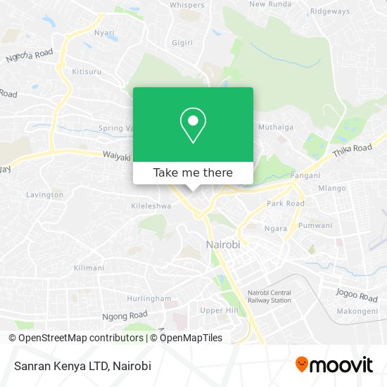 Sanran Kenya LTD map