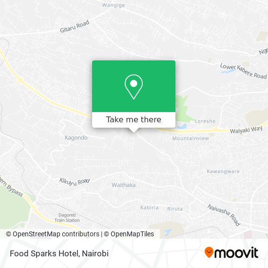 Food Sparks Hotel map