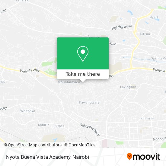 Nyota Buena Vista Academy map