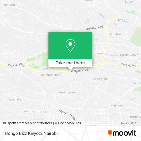 Bongo Bizz Kinyozi map