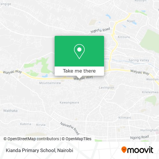 Kianda Primary School map