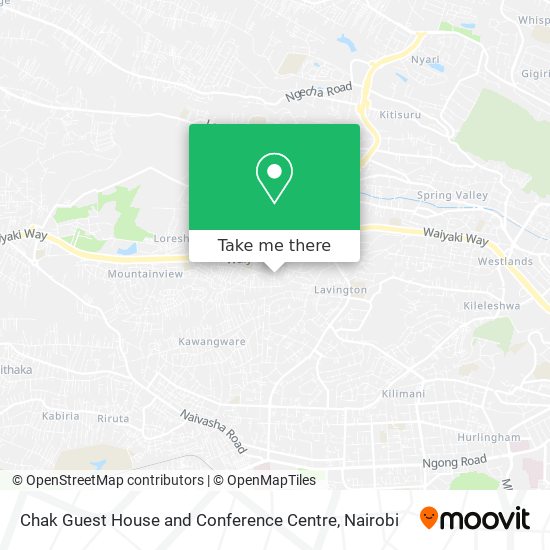 Chak Guest House and Conference Centre map