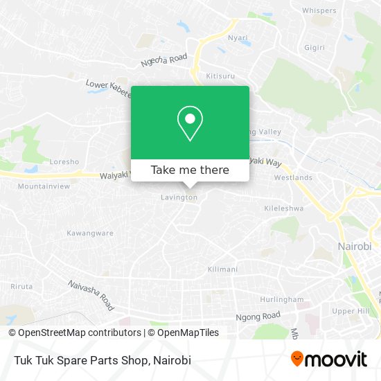 Tuk Tuk Spare Parts Shop map