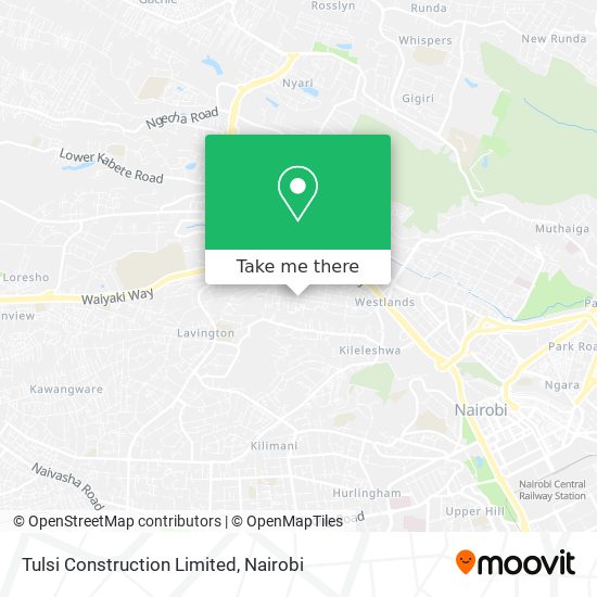 Tulsi Construction Limited map