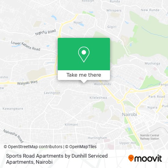Sports Road Apartments by Dunhill Serviced Apartments map
