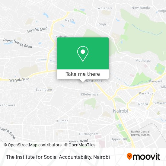 The Institute for Social Accountability map