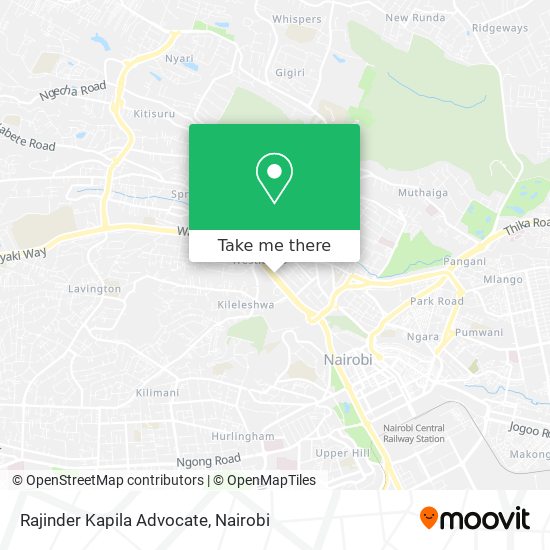 Rajinder Kapila Advocate map