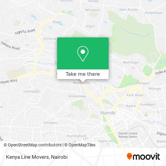 Kenya Line Movers map
