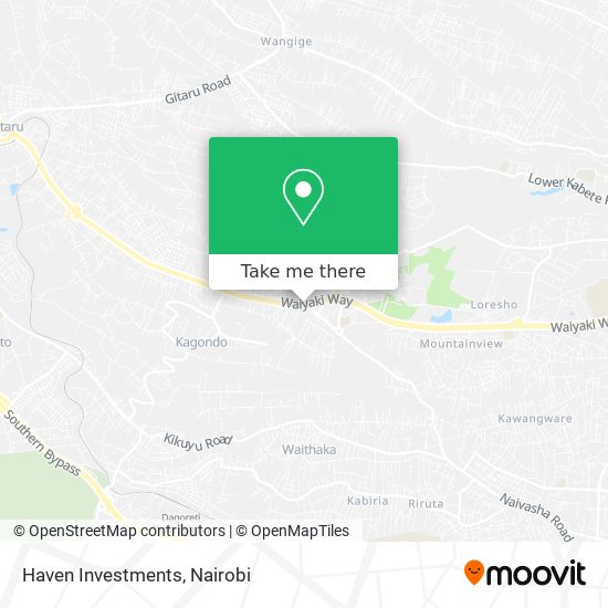 Haven Investments map