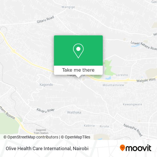 Olive Health Care International map