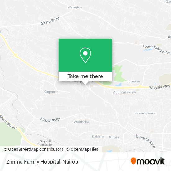 Zimma Family Hospital map