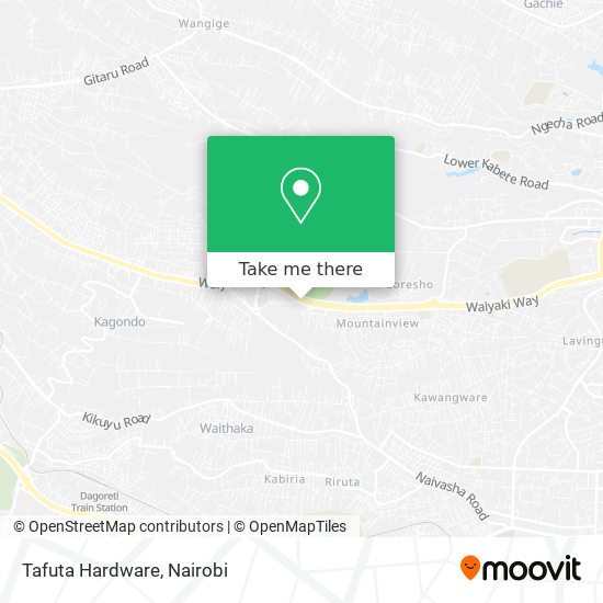 Tafuta Hardware map