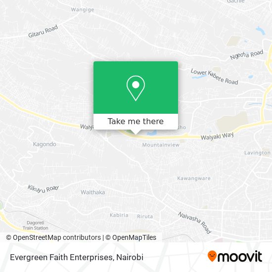 Evergreen Faith Enterprises map