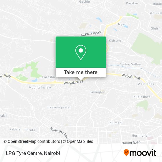 LPG Tyre Centre map