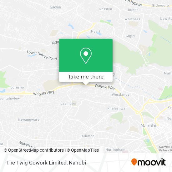 The Twig Cowork Limited map