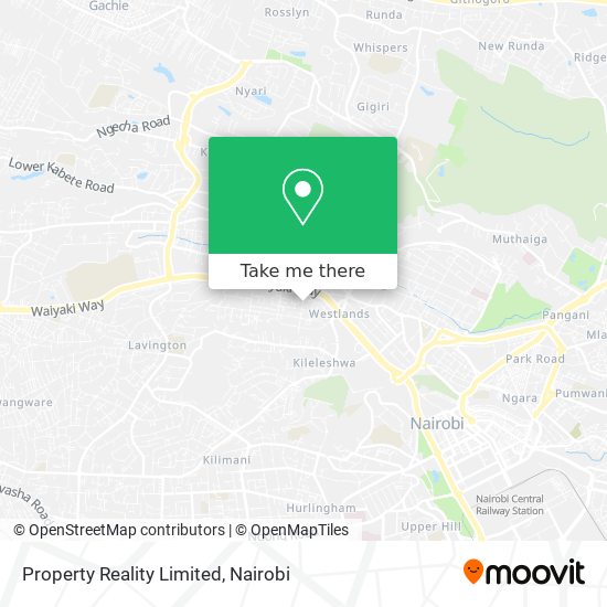 Property Reality Limited map