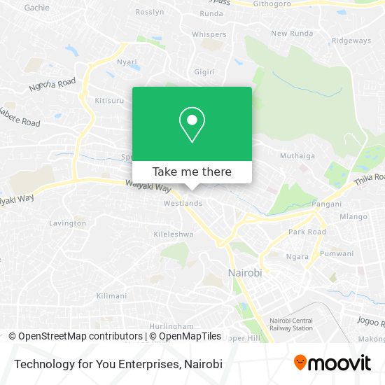 Technology for You Enterprises map