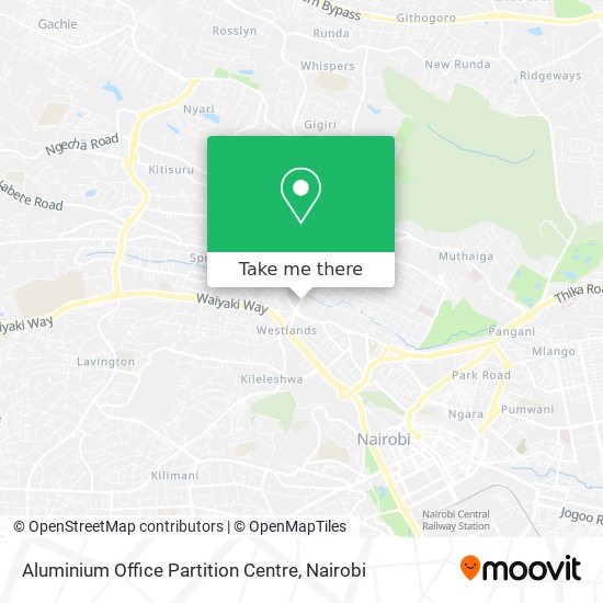 Aluminium Office Partition Centre map