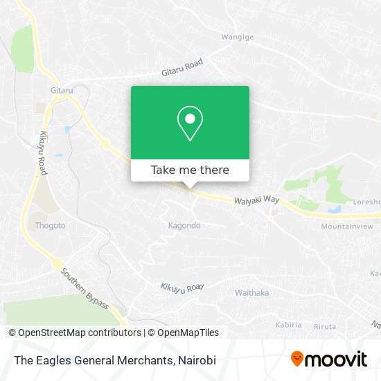 The Eagles General Merchants map