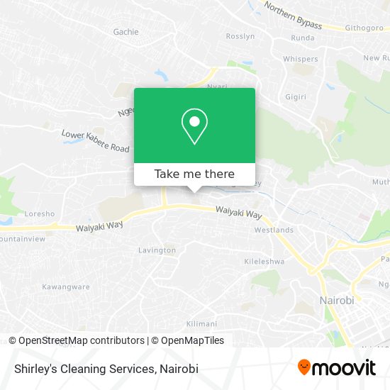 Shirley's Cleaning Services map