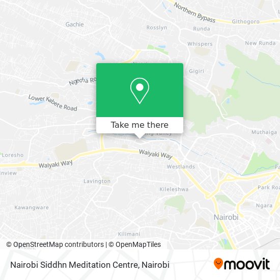 Nairobi Siddhn Meditation Centre map