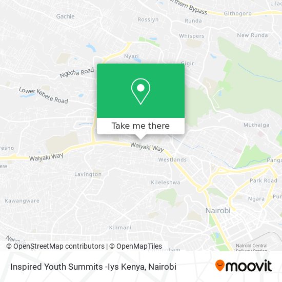 Inspired Youth Summits -Iys Kenya map