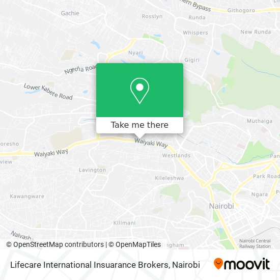 Lifecare International Insuarance Brokers map