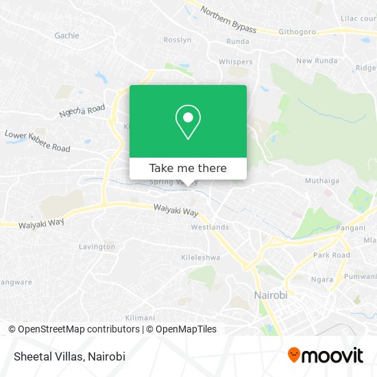 Sheetal Villas map