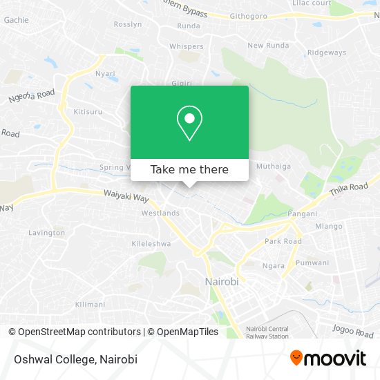 Oshwal College map